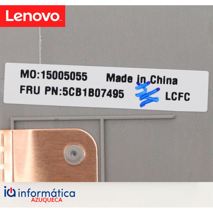 Cubierta y Teclado Lenovo ThinkBook 15p IMH – 5CB1B07495 Español con Touchpad