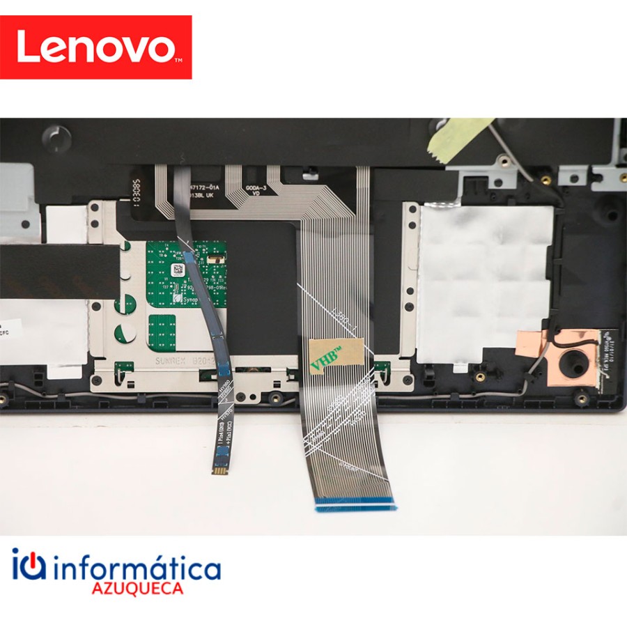 Cubierta y teclado Lenovo Legion 5-15ACH6 Azul touch ESP 5CB1C93085