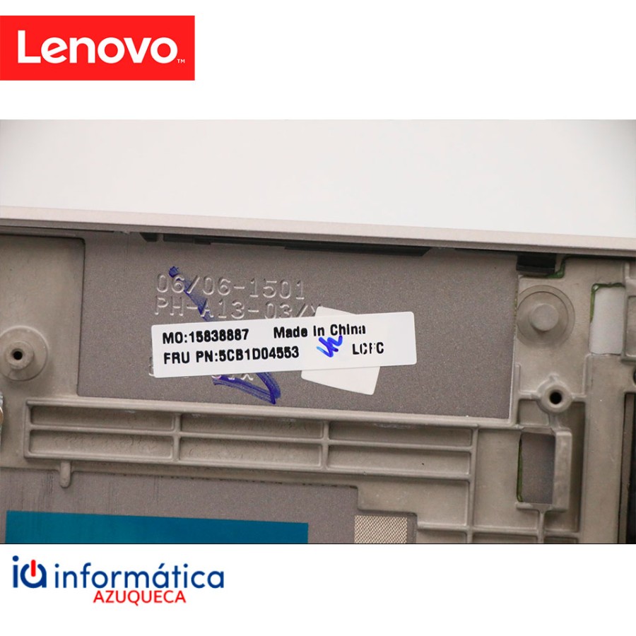 Teclado y Reposamanos Lenovo ThinkBook 16p G2 ACH Español Gris Mineral – 5CB1D04553