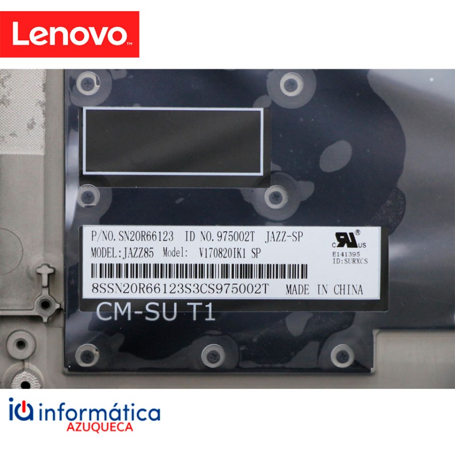Cubierta y teclado Lenovo ThinkPad T495s retroiluminado negro – Español – 5M10V16684