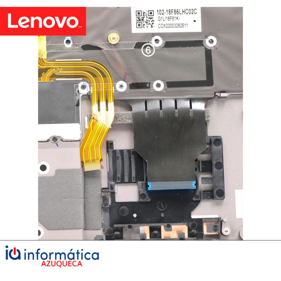 Teclado y Tapa Reposamanos Lenovo X1 Yoga 4th Gen – 5M10V24937