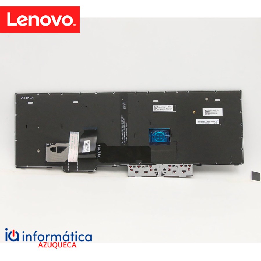 Teclado Lenovo ThinkPad P17 Gen 1 5M10Z54332 Español Retroiluminado
