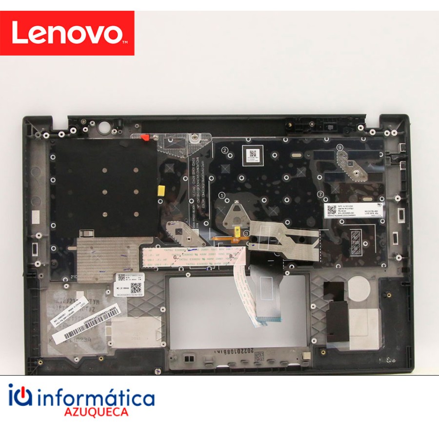 Teclado y Tapa Reposamanos Lenovo T14s Gen 2 – 5M11C85485