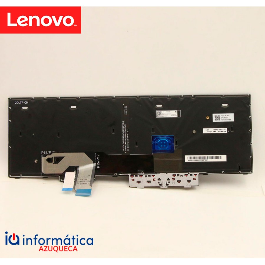 Teclado Lenovo THINKPAD P17 Gen 2 Español Retroiluminado 5M11C88858