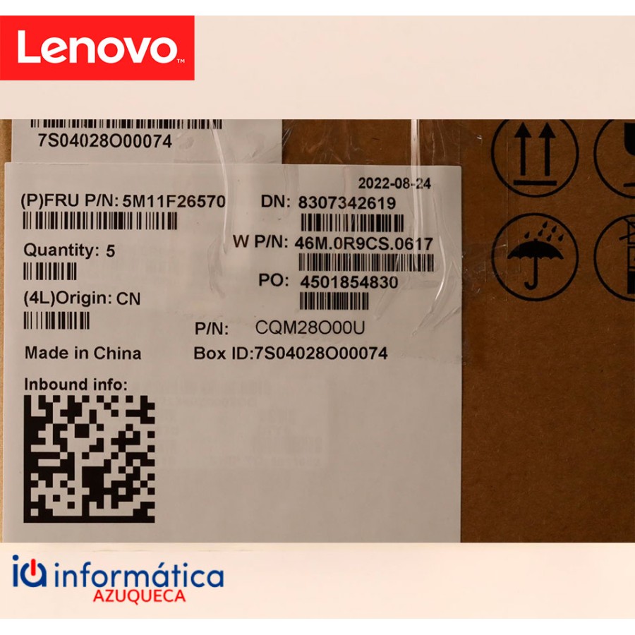Lenovo Cubierta + Teclado 13w Yoga / Gen 2 Español Retroiluminado – 5M11F26570