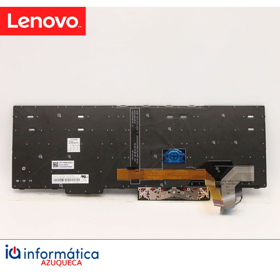 Lenovo ThinkPad T15/P15s G1/G2 Teclado Español Retroiluminado 5N20V78008