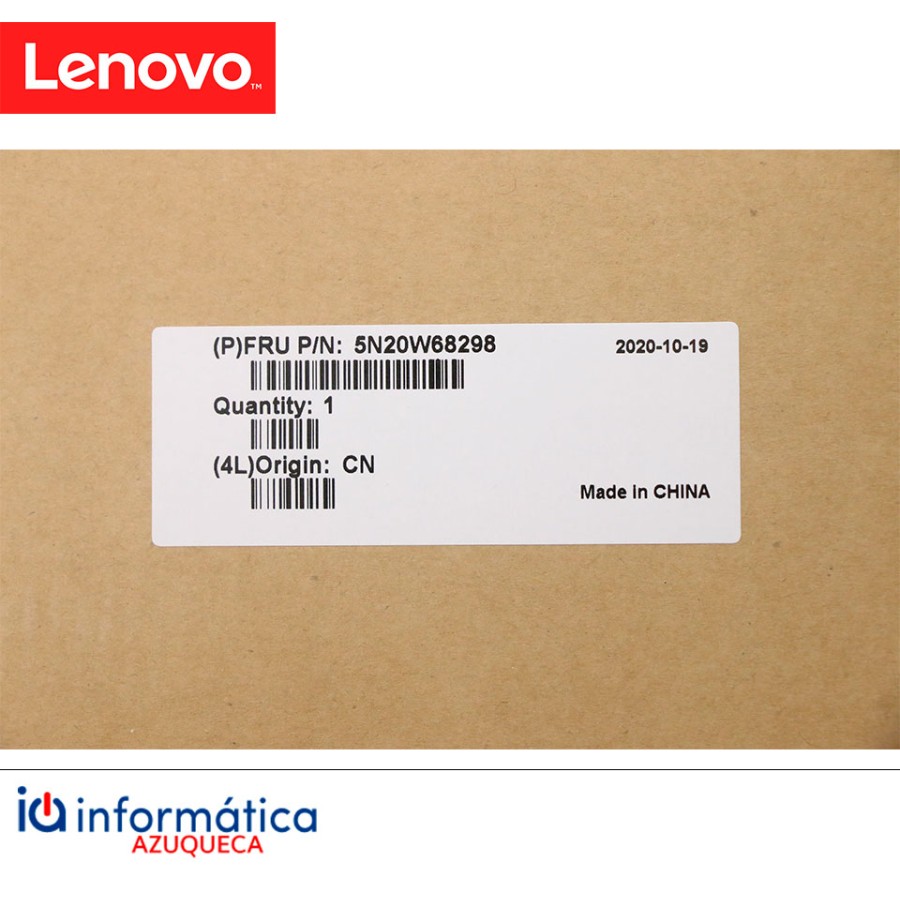 Lenovo ThinkPad L15 Gen1/Gen2 Teclado Español Retroiluminado – Repuesto Original 5N20W68298